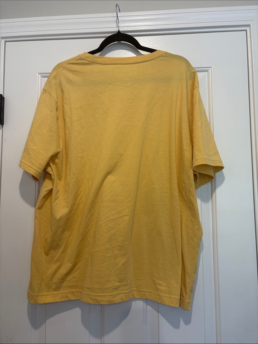 Banana Republic Crew Neck Tee in Mustard Yellow - Picture 2 of 4